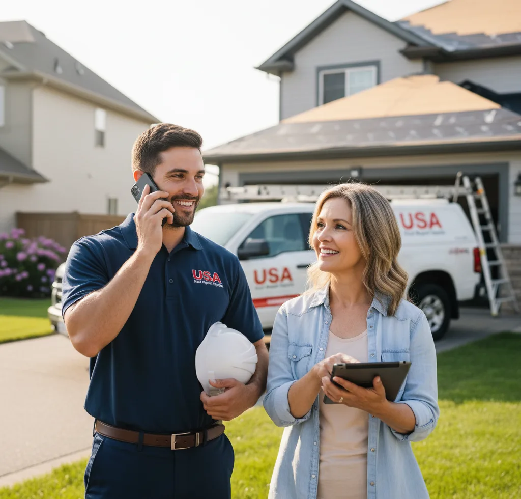 USA Roof Repair Experts customer support in Round Lake Park