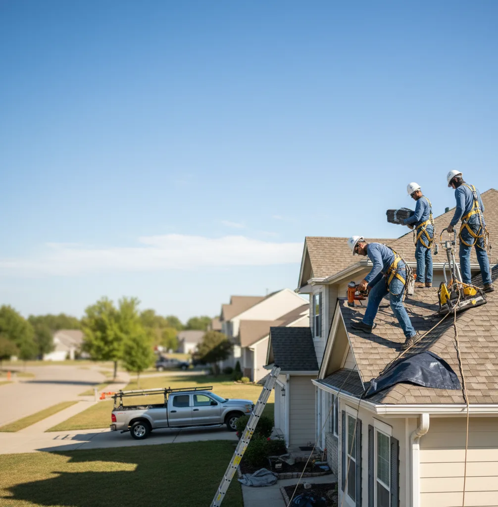 Roof Repair in Round Lake Park
